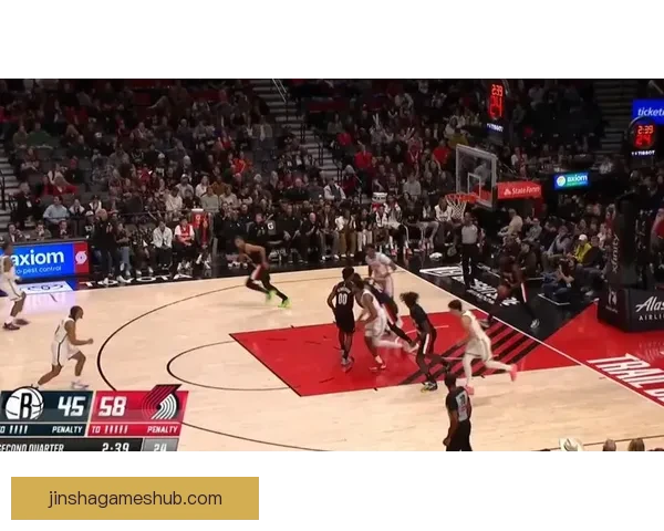 卡马拉三分火力全开砍35分助开拓者大胜篮网 杨瀚森首秀贡献4分3篮板